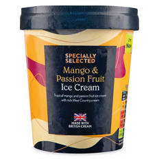 Mango & Passion Fruit Ice Cream