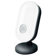 Lampe mit Bewegunsmelder, Schwarz