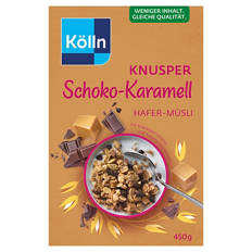 Hafermüsli 500 g, Karamell Crisp