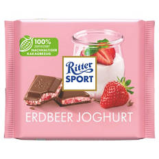 Schokolade Bunte Viel, Erdbeer Joghurt