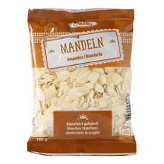 Amandes, en copeaux