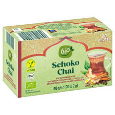 Bio-Chai Tee 20 Beutel, Schokolade-Chai