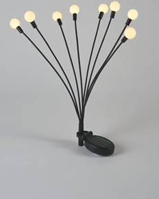 Solar Swaying Globe Stake Lights