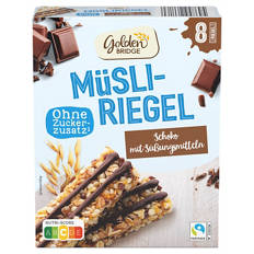 Müsli-Riegel 8 x 25 g, Schoko light