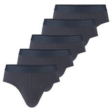 Herren Unterhosen, 5er-Pack, Marineblau, M