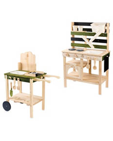 Wooden Potting Bench/Mud Kitchen