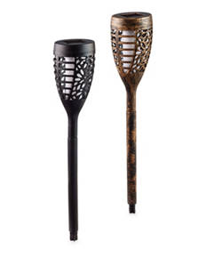 Solar Tiki Torches