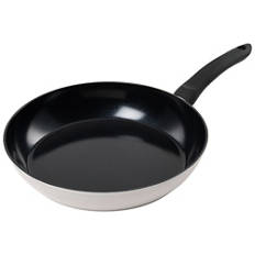 Padelle in ceramica, 28 cm, padella, color crema
