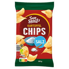 Chips 200 g, Salz