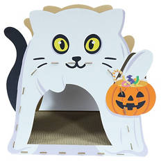 Halloween Katzenkratzhaus, Geist