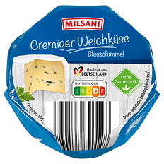 Weichkäse Minitorte 50 % Fett 150 g, Blauschimmel