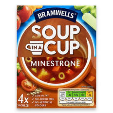 Minestrone Soup In A Cup 4 Pack
