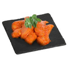 Aiguillettes de poulet marinées, piment-citron vert