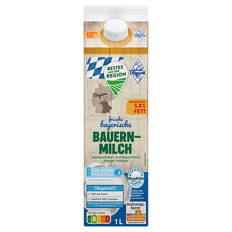 Bayrische Bauernmilch 3,8 % 1 l