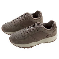 Damen oder Herren Thermo-Sneaker, Braun, 37