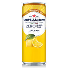 Szénsavas üdítőital, citrom zero, 0,33 l