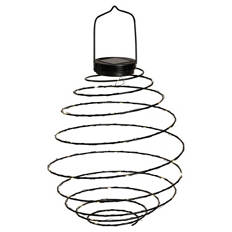 Solar-Spirallaternen, rund, groß