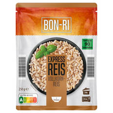 Express-Reis pur 250 g, Brauner Reis