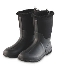 Ladie's Warm Lined Neoprene Boots