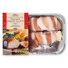 Brie and Bacon Chicken Fillets