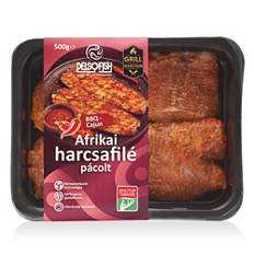 Pácolt afrikai harcsafilé, BBQ-Cajun, 500 g