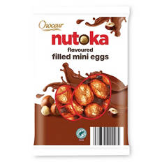 Nutoka Flavoured Filled Mini Eggs