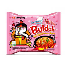 Noodles Samyang Buldak, carbonara