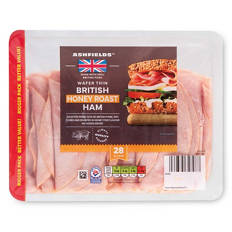 British Wafer Thin Honey Roast Ham Family Pack 28 Slices