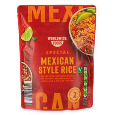 Mexican Style Rice Pouch