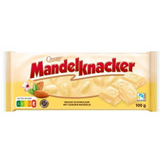 Mandelknacker 100 g, Weiße Schokolade Mandel
