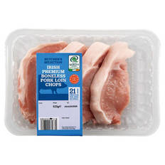Irish Premium Boneless Pork Loin Chops