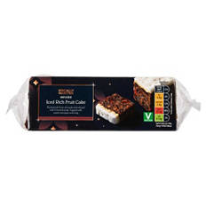 Top Iced Fruit Cake Bar