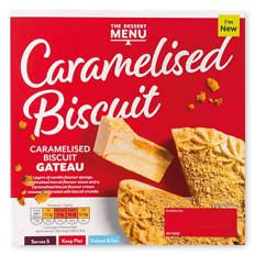 Caramelised Biscuit Gateau