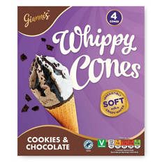Cookies & Chocolate Whippy Cones 4 Pack