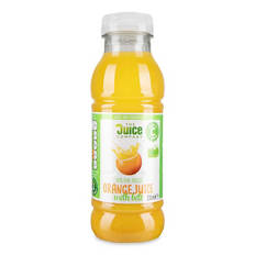 100% Pure Pressed Orange Juice with Bits