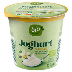 Bio-Joghurt 150 g, Vanille