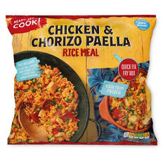 Chicken & Chorizo Paella Rice Meal