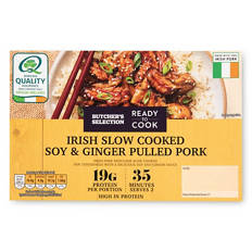 Soy and Ginger Flavoured Pulled Pork