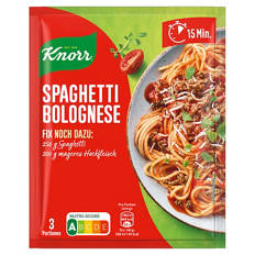 Fix 40 g, Spaghetti Bolognese
