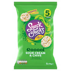 Sour Cream Rice Snacks