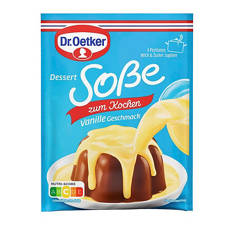 Puddingpulver, Dessert-Soße Vanillegeschmack 51 g