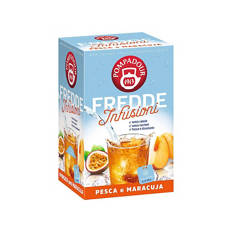 Infuso a freddo alla pesca e maracuja