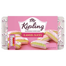 Angel Cake Slices 8 Pack