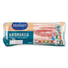 Irish Unsmoked Streaky Rashers