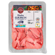 Gulasch vom Schwein 500 g