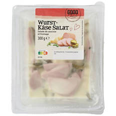 Salades Fly, saucisse-fromage