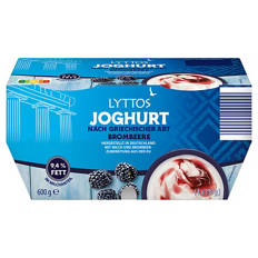Fruchtjoghurt griechischer Art 600 g, Brombeere