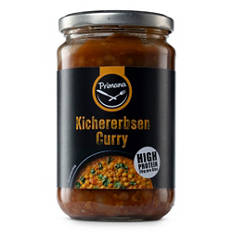 Proteingerichte im Glas, Kichererbsen Curry