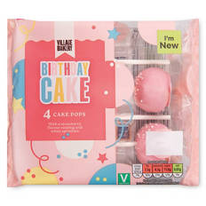 Birthday Cake Style Cake Pops