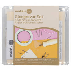 Glasgravur-/Brandmalerei-Set, Gravier-Set